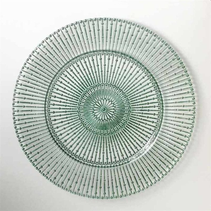 Wholesale Glass Charger Plate PZ-055 - Image 2